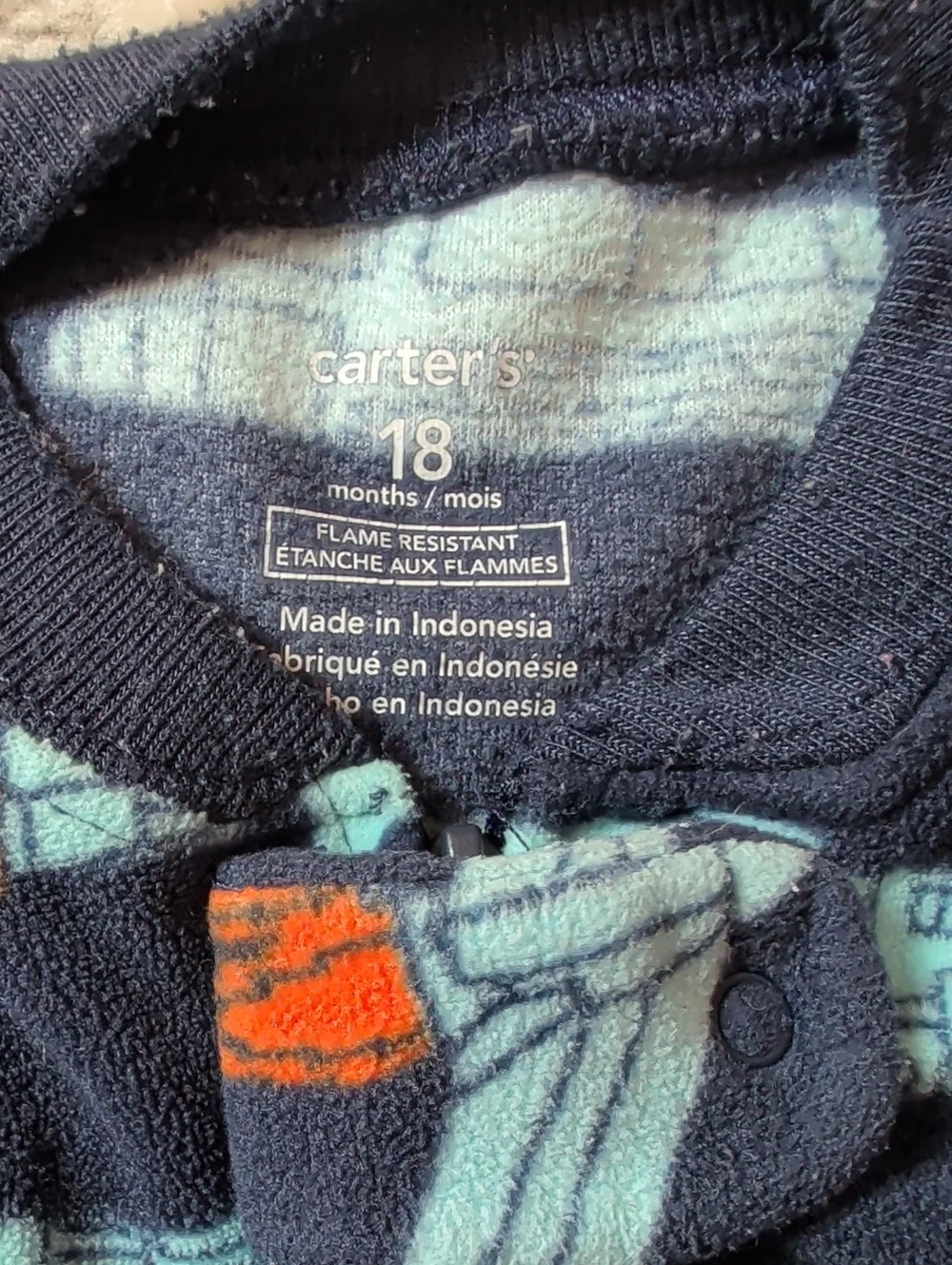Carters soft navy